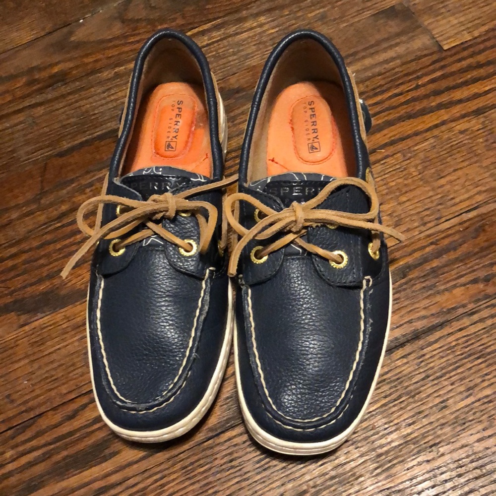 Nautical navy Sperry Top-Siders